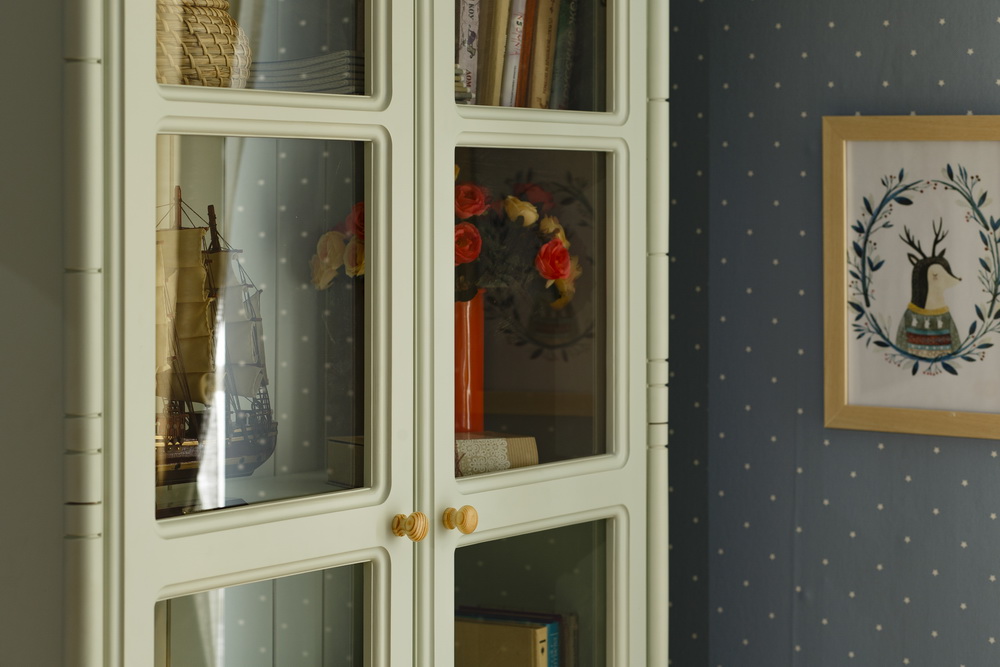 Шкаф книжный с ящиками Айно №3