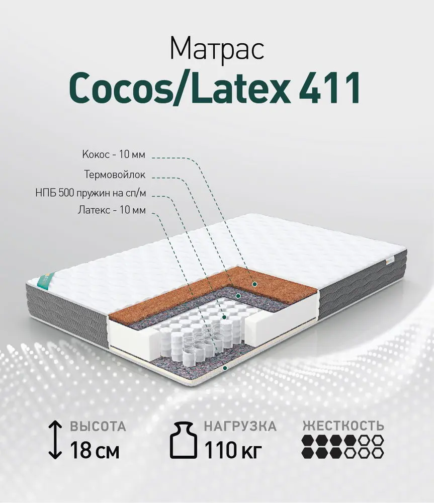 Матрас Cocos Latex 411 900*2000