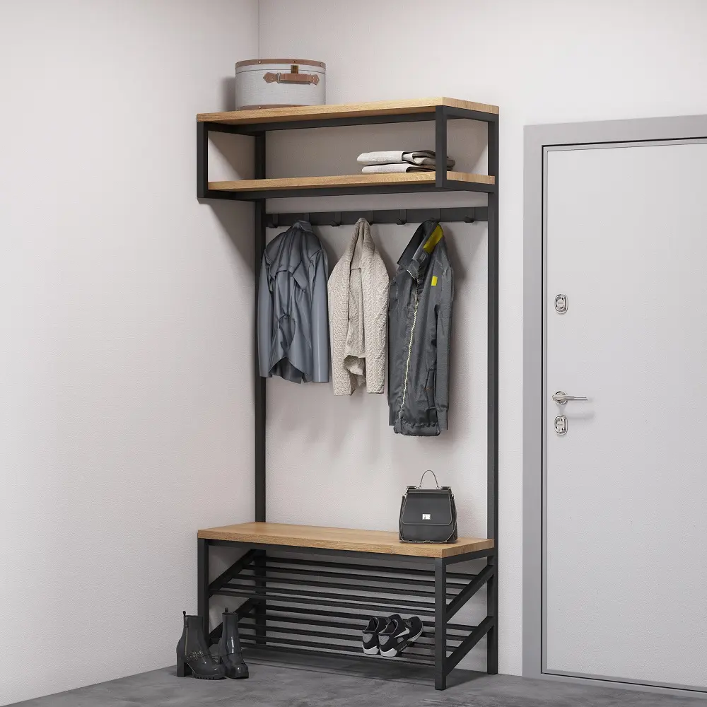 Вешалка тёмная 01-01