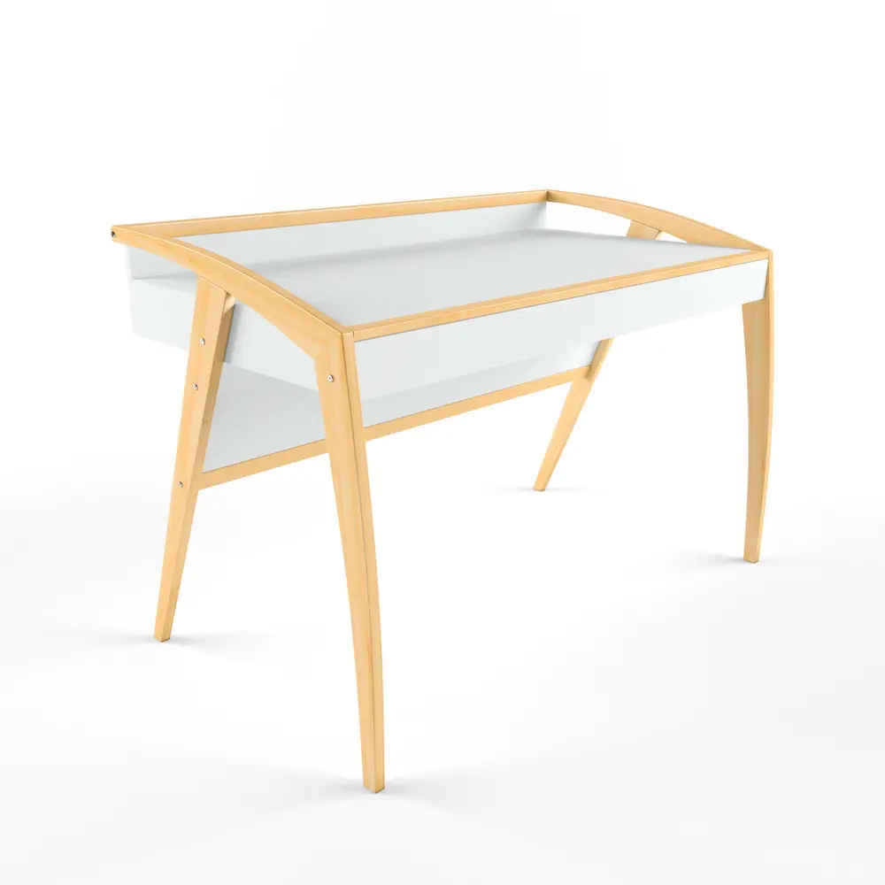 Стол Rabbit Wood Бруно Белый