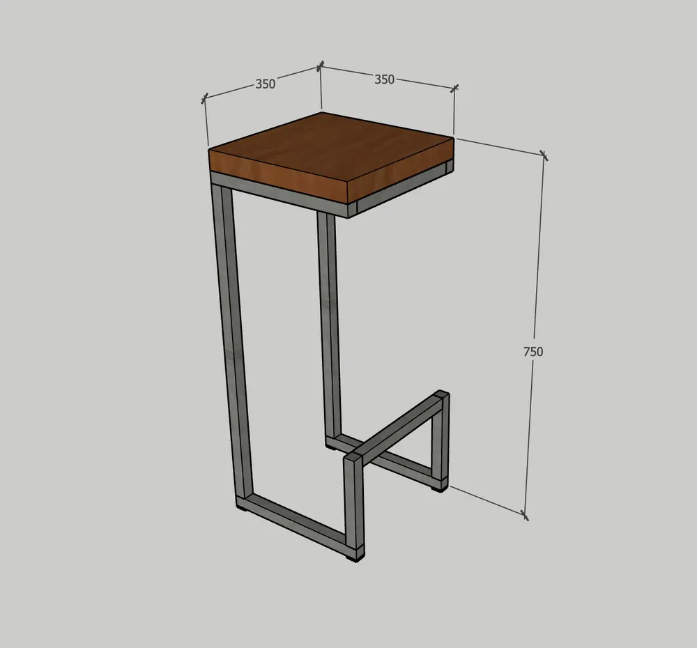 Барный стул лофт 08-06