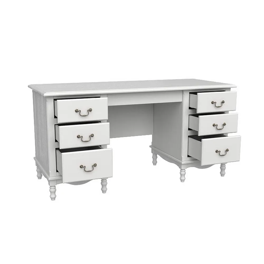 Стол письменный 2-тумбовый Верден с ящиками