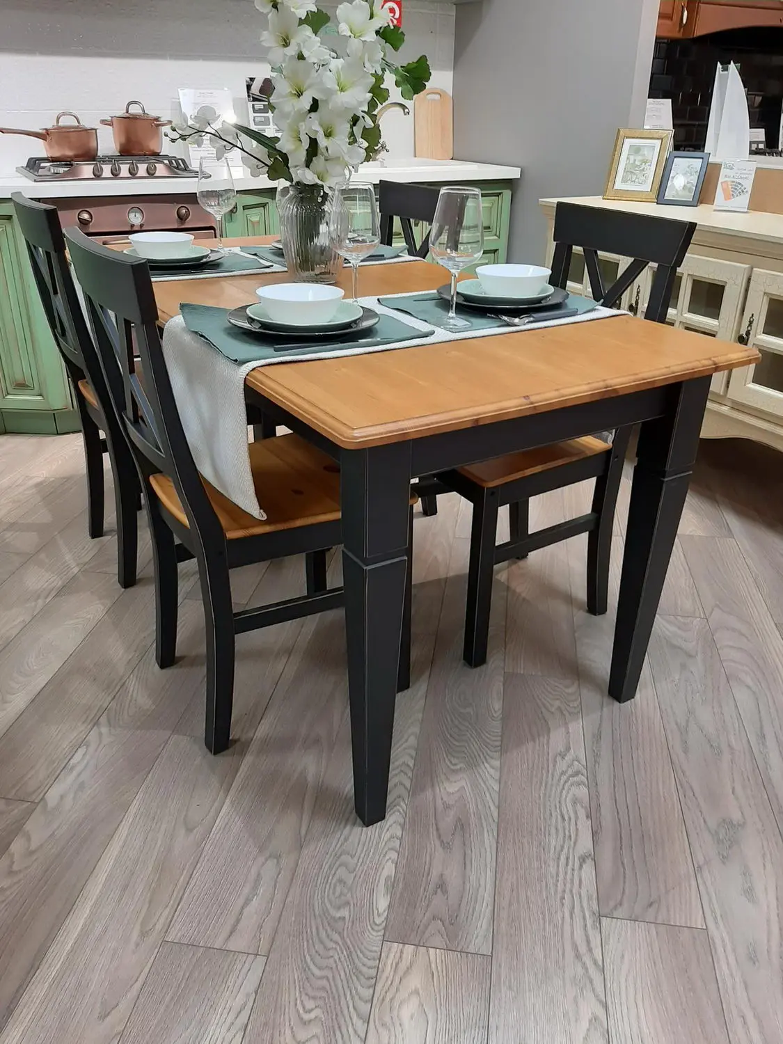 Стол Бьерт обеденный 1-61 1200х700х750 сосна