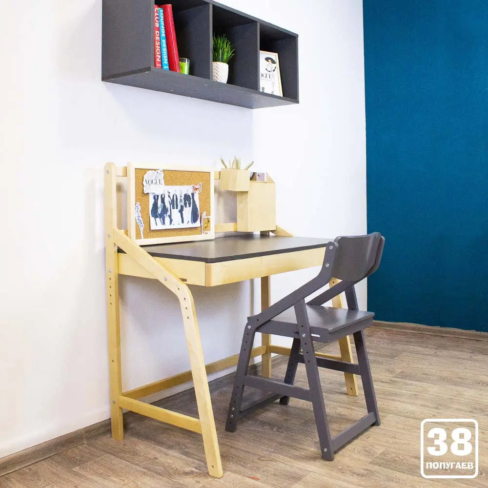 Стул Rabbit Wood серый