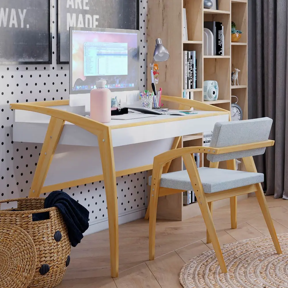 Стол Rabbit Wood Бруно Белый