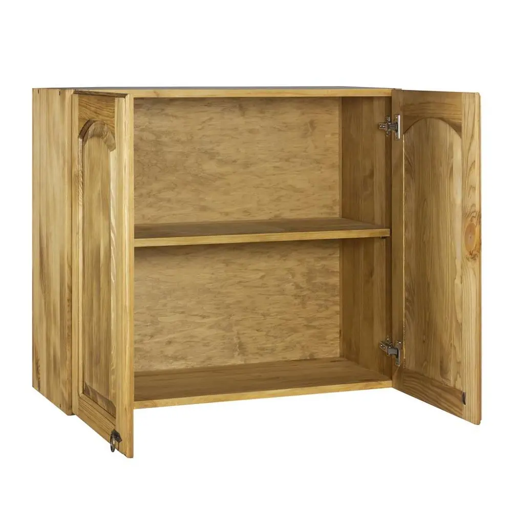 Шкаф настенный Викинг GL №21 массив с полкой (600 мм)