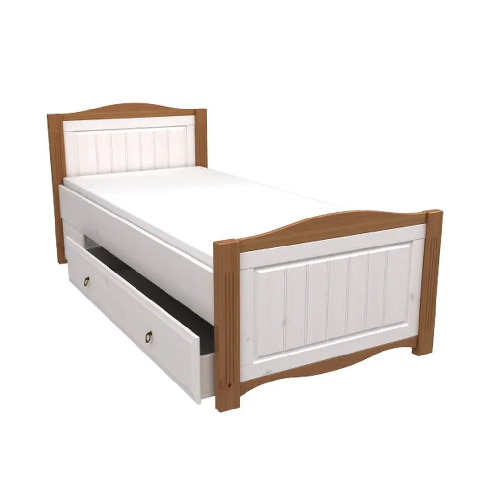 Кровать 1 ящик односпальная Милано 90*200