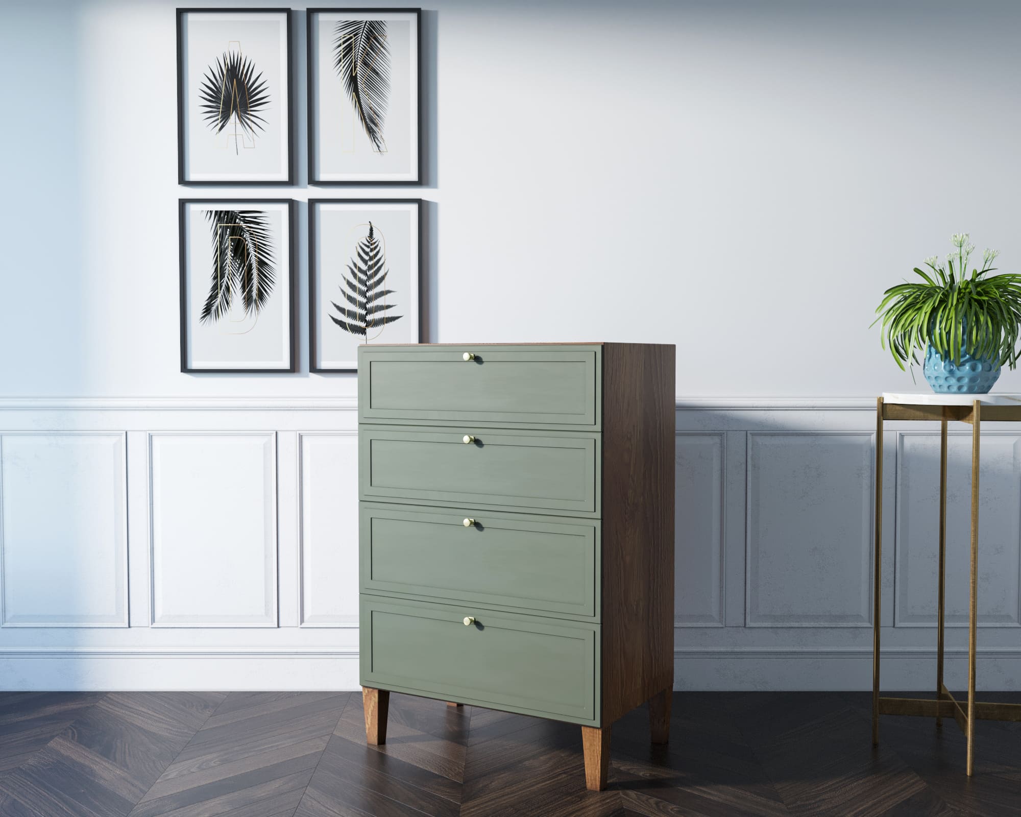 Комод с ящиками вертикальный "Andersen"