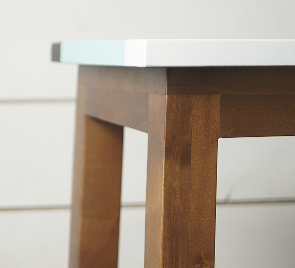 Табурет из массива березы "Aquarelle"