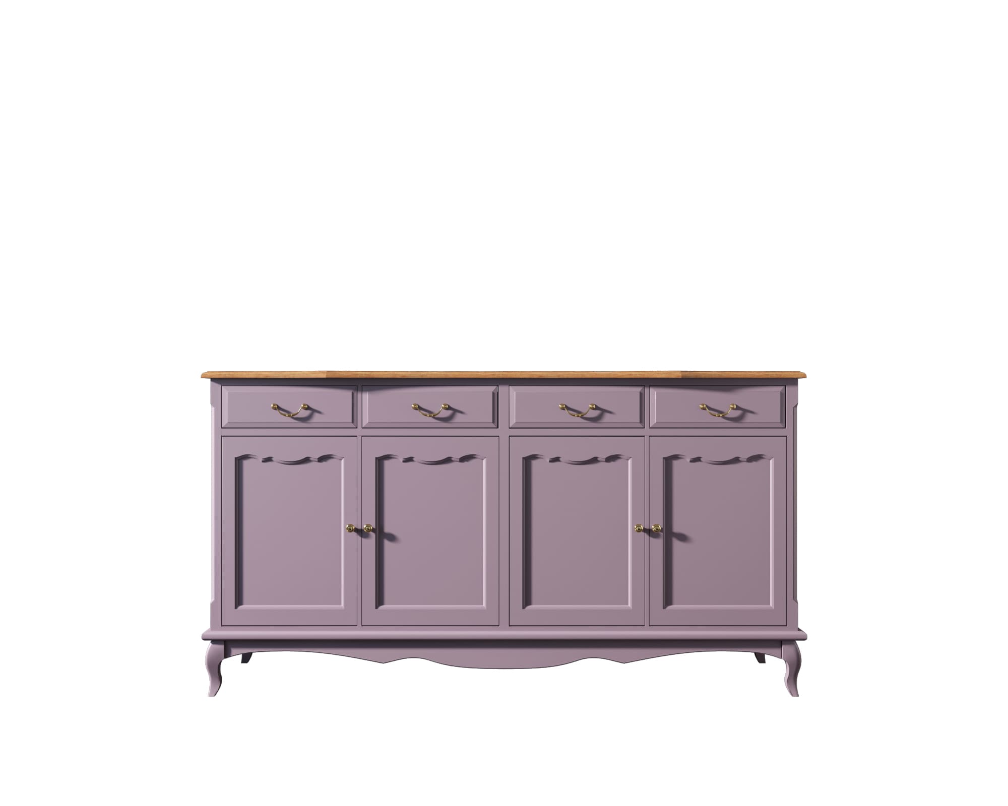 Комод "Leontina lavanda" с ящиками и дверками