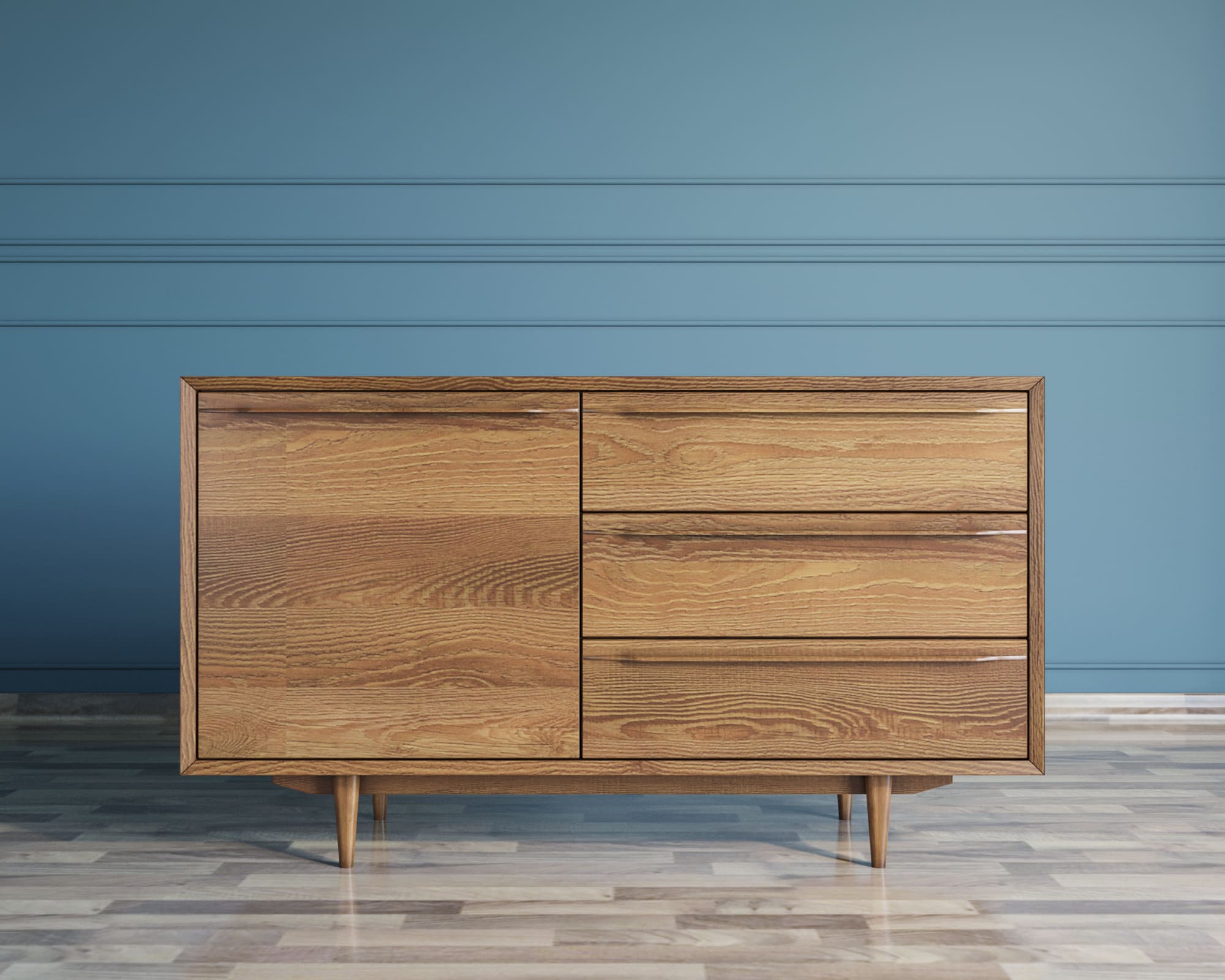 Комод "Bruni" с ящиками и дверкой