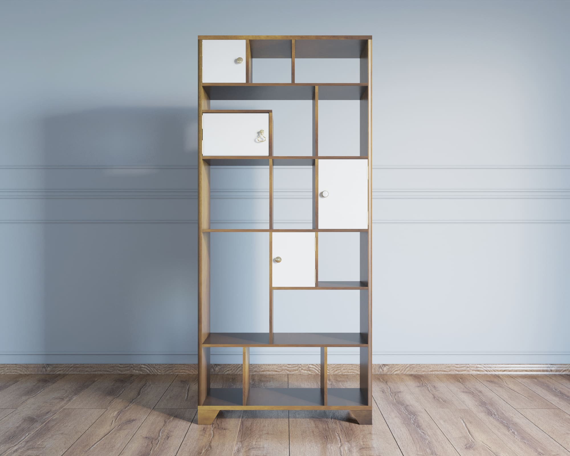 Стеллаж открытый массив «Aquarelle"