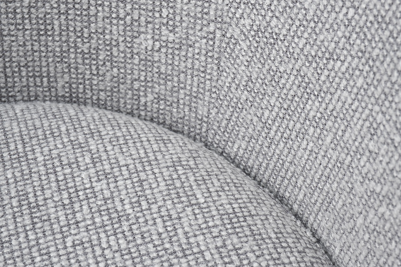 Кресло Napoli вращающееся, рогожка св.серый Santo1400-SVSER 76*76*76см