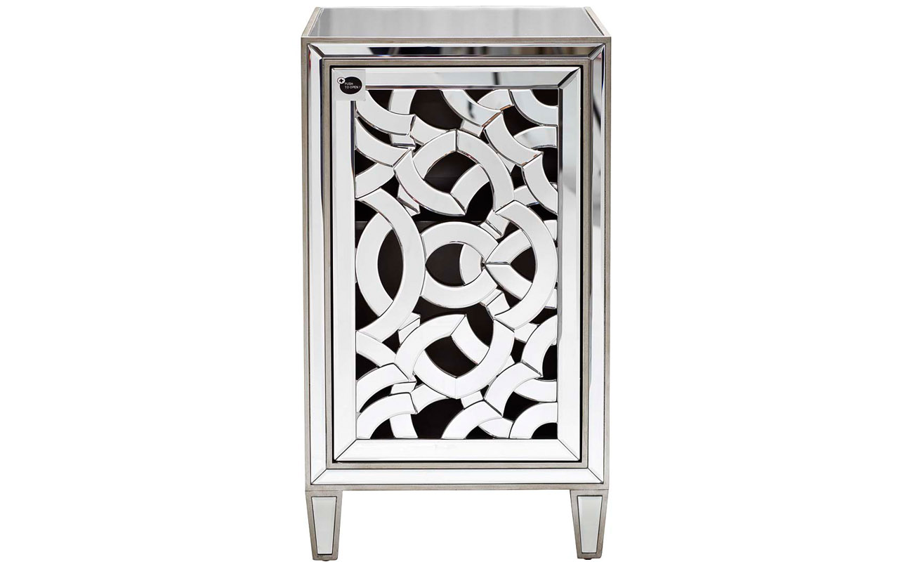 KFC972 Тумба зеркальная (дверь левосторонняя )