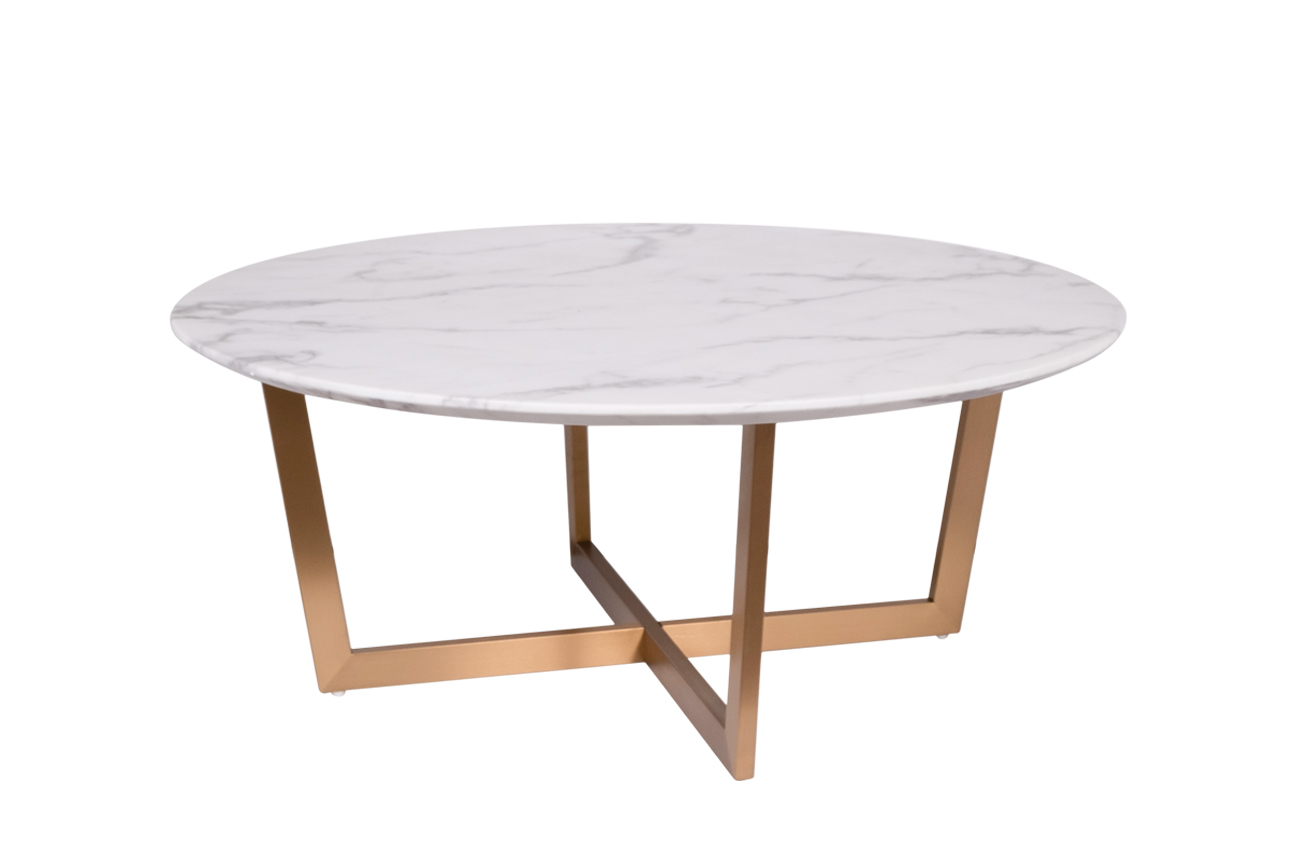 33FS-CT2029-BBS Стол журнальный Pearl White