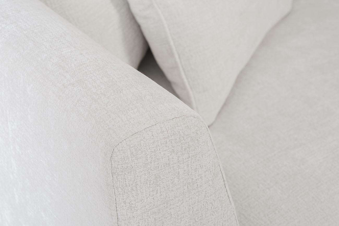 Диван Roberto трехместный, велюр кремовый Ant981