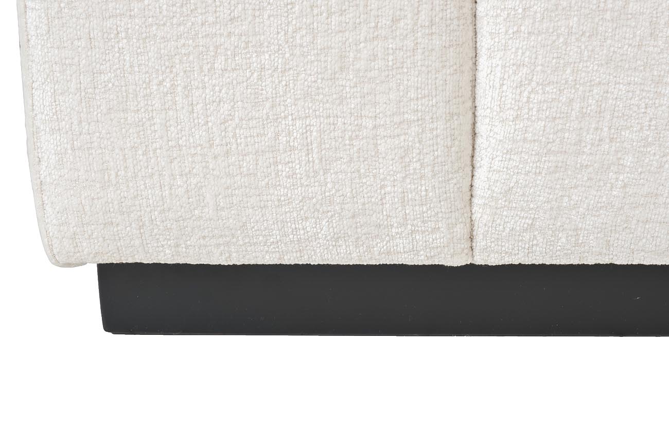 Диван Roberto трехместный, велюр кремовый Ant981