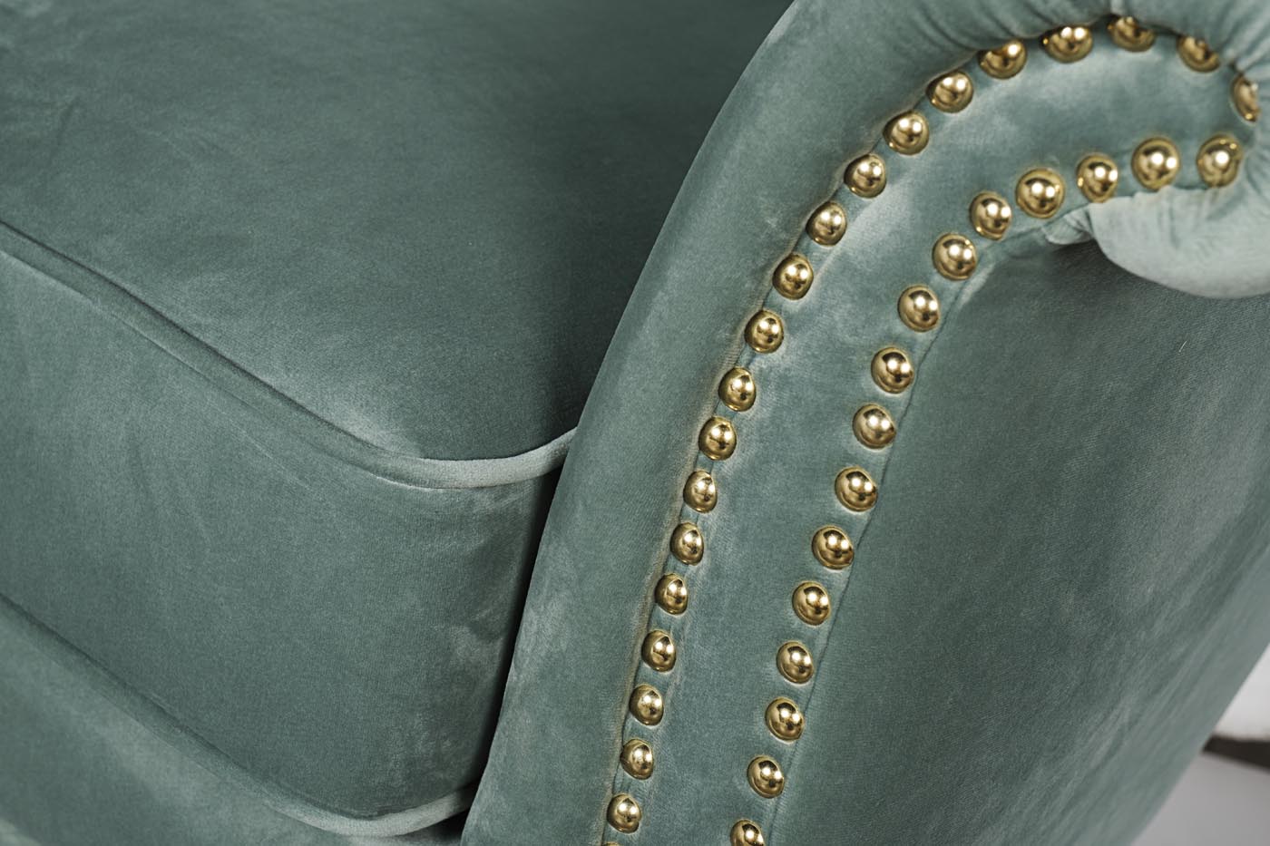 48MY-2682-R MNT GO Кресло, велюр мятный (правое)