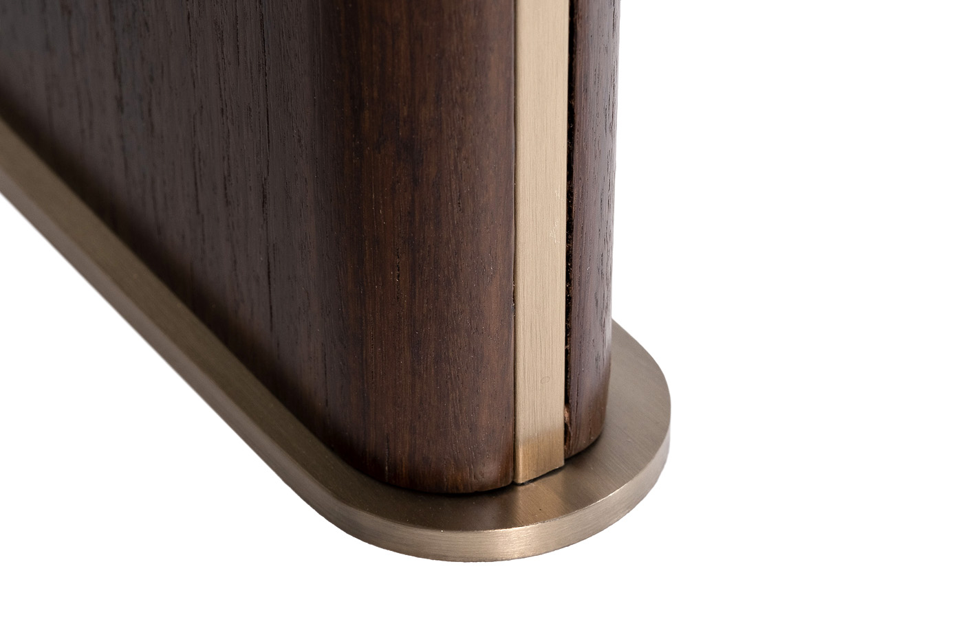 76AR-501L-STOL/ZH Стол журнальный овальный иск.камень белый