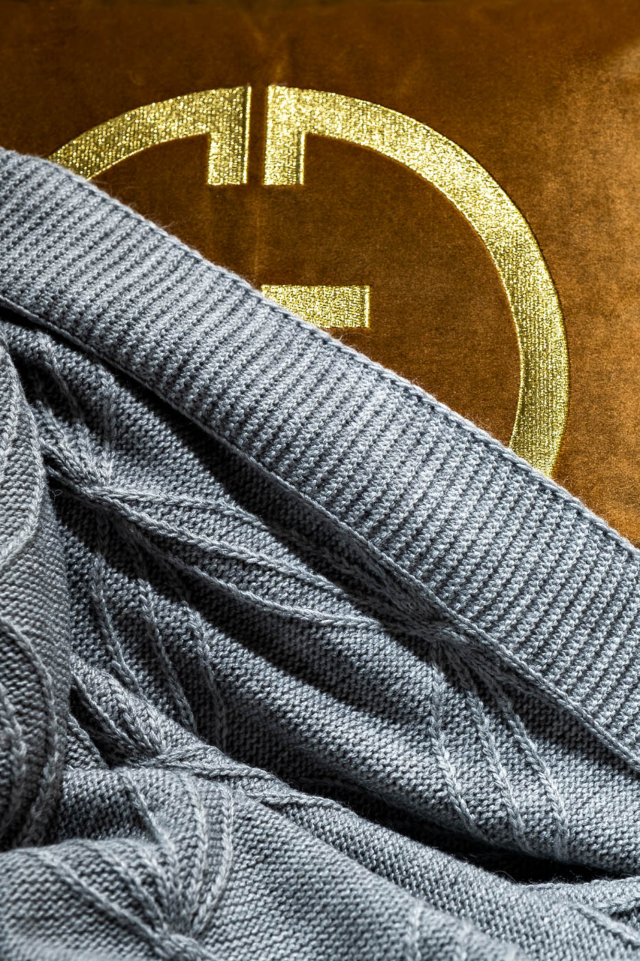 104BP-PVAIT1420-SER Плед Аура серый