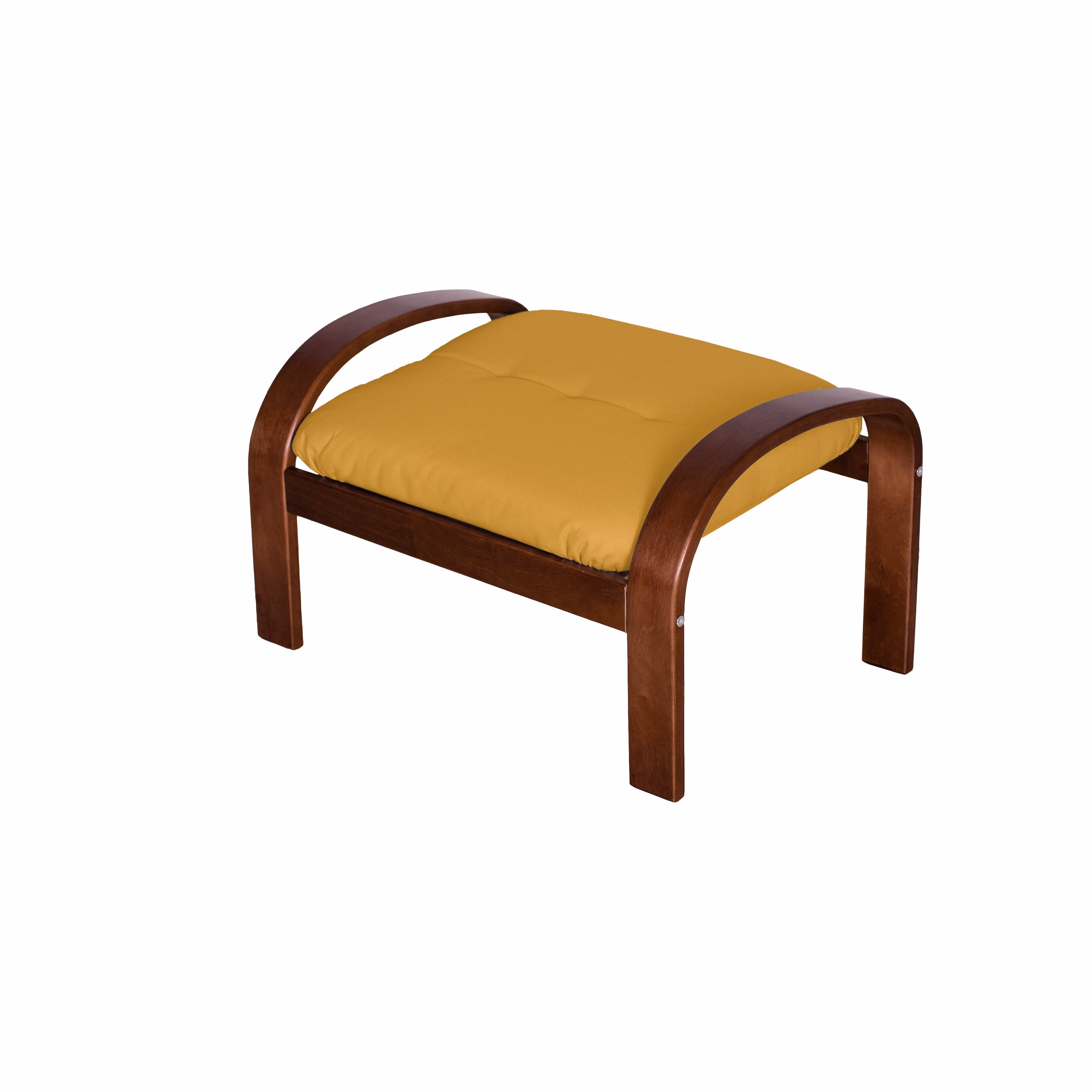 пуф Сайма фреш 23 охра каркас Вишня