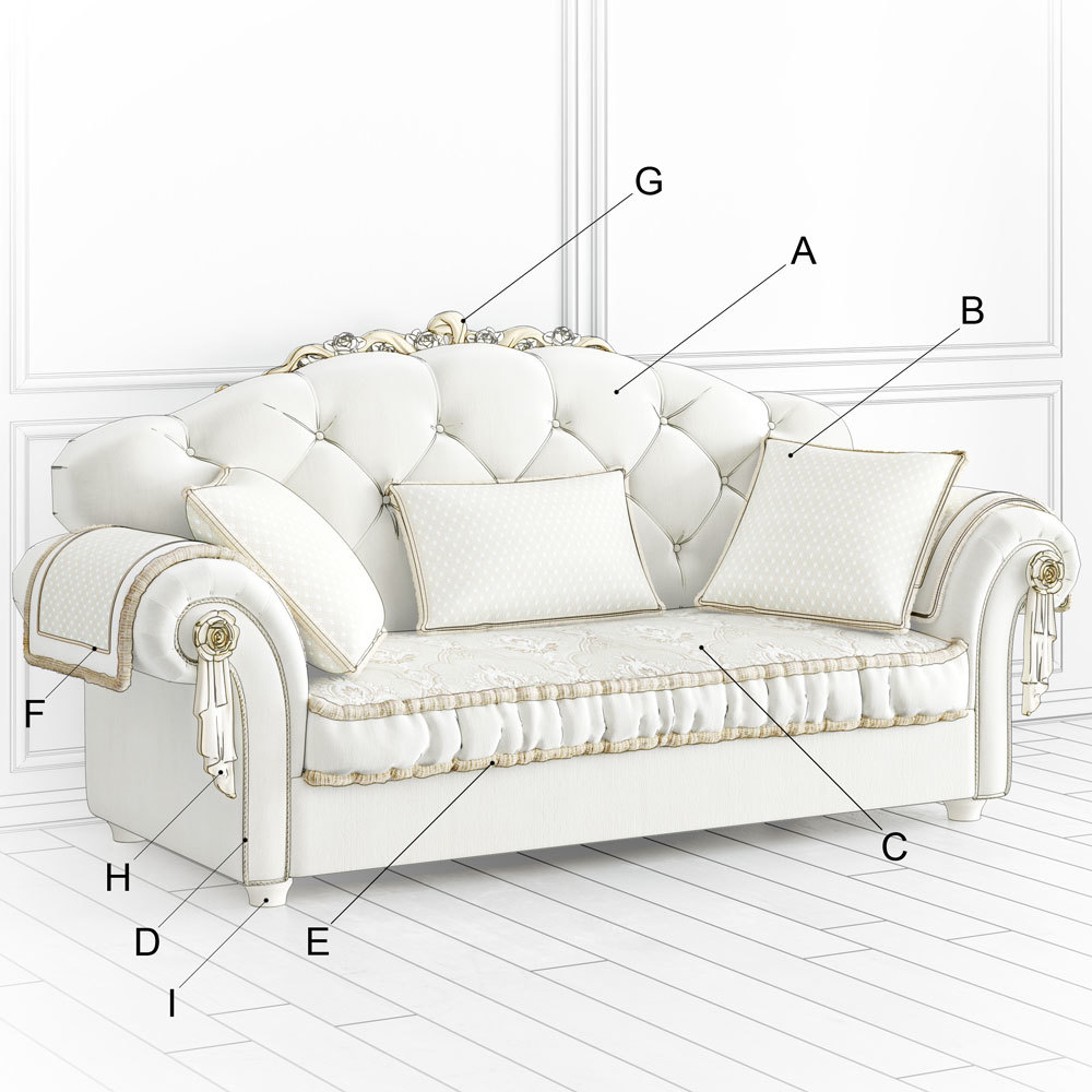 Диван трёхместный раскладной D403C-20-01