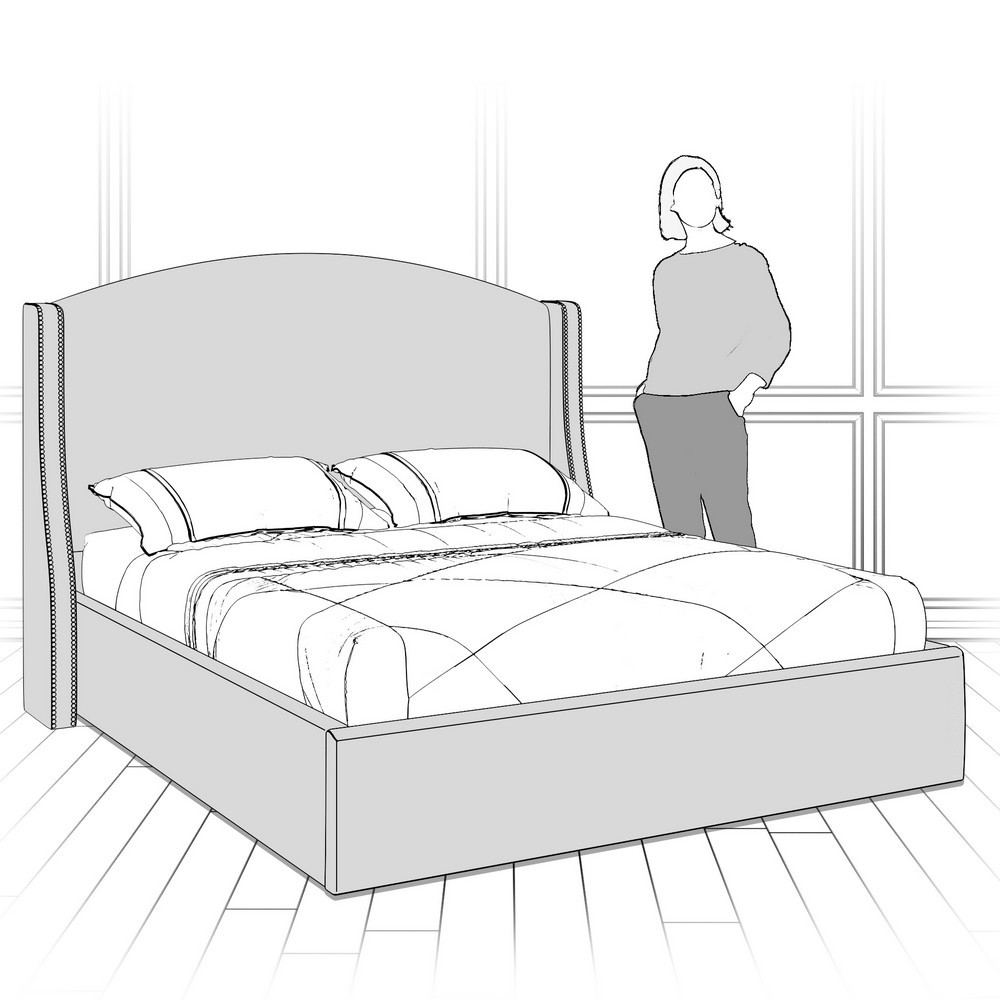 Кровать с подъемным механизмом K10-1800-N-0589