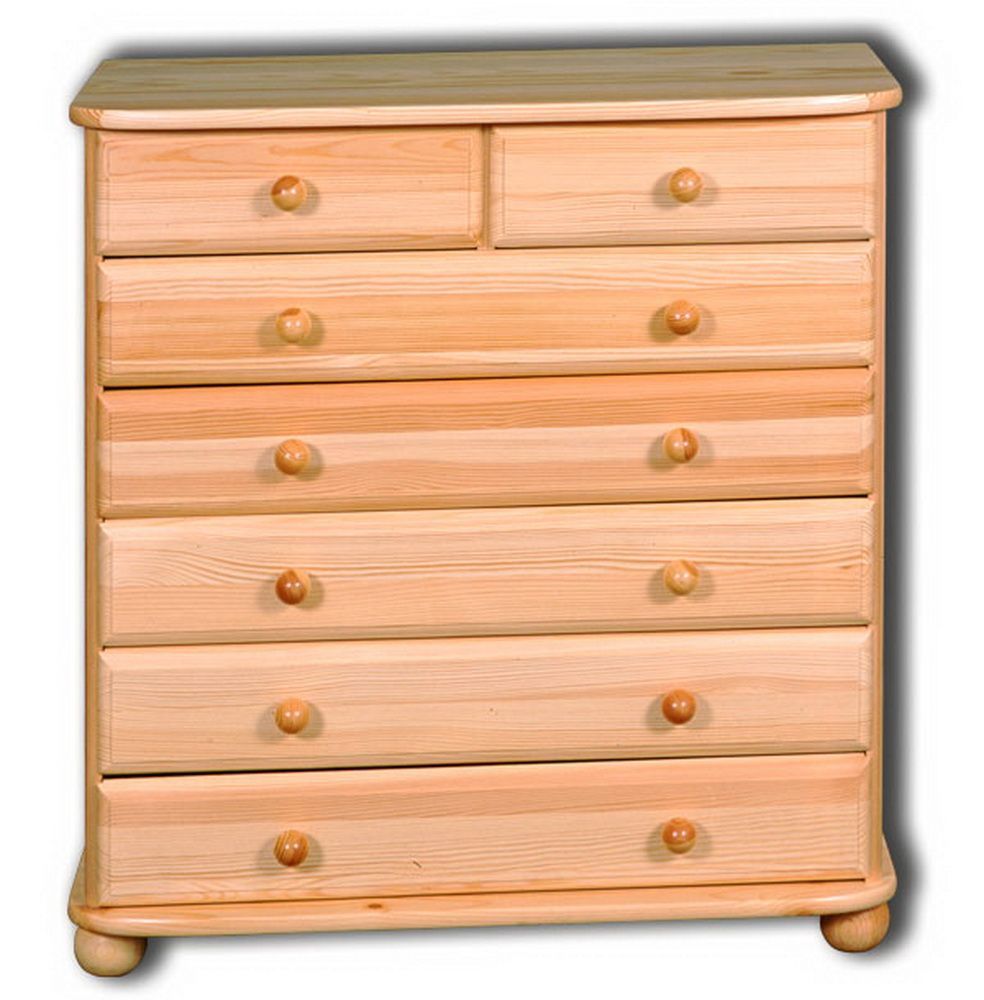 Комод массив сосны с 7 ящиками Вокко 82-07