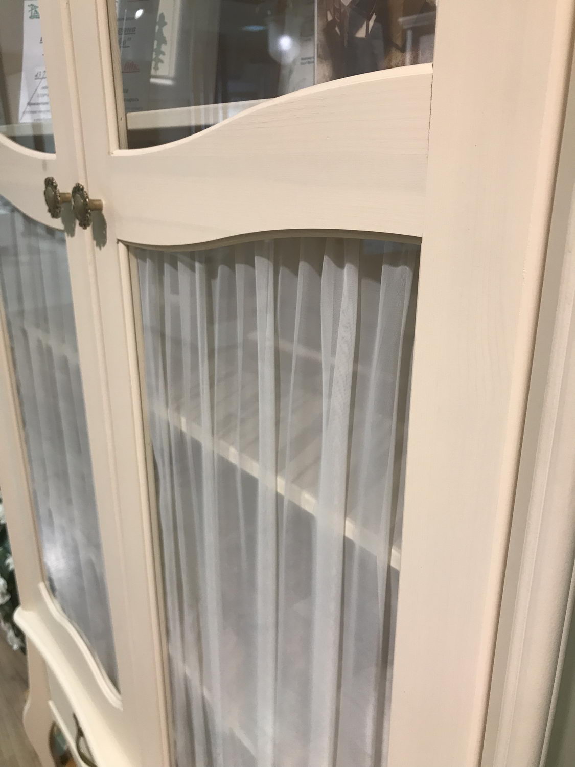 Витрина деревянная ЛеБо 2-дверная