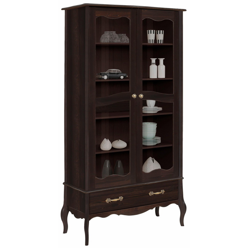 Шкаф для посуды ЛеБо 2-двернЫЙ один ящик (без карниза)