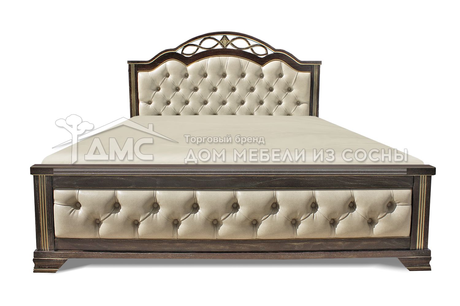 Кровать Камила с мягкой спинкой 2000х2000