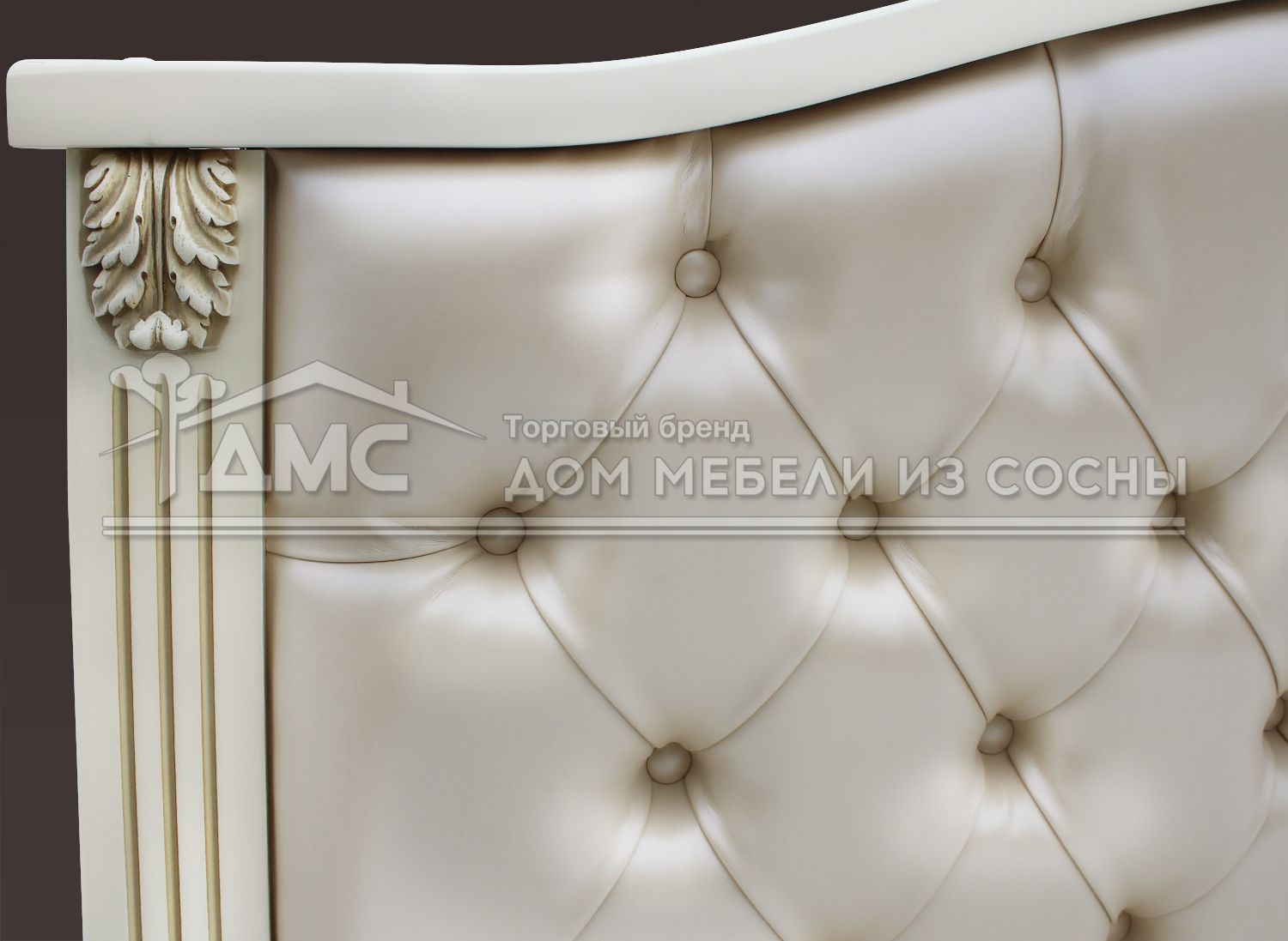 Кровать Кливия с мягкой спинкой 1600х2000