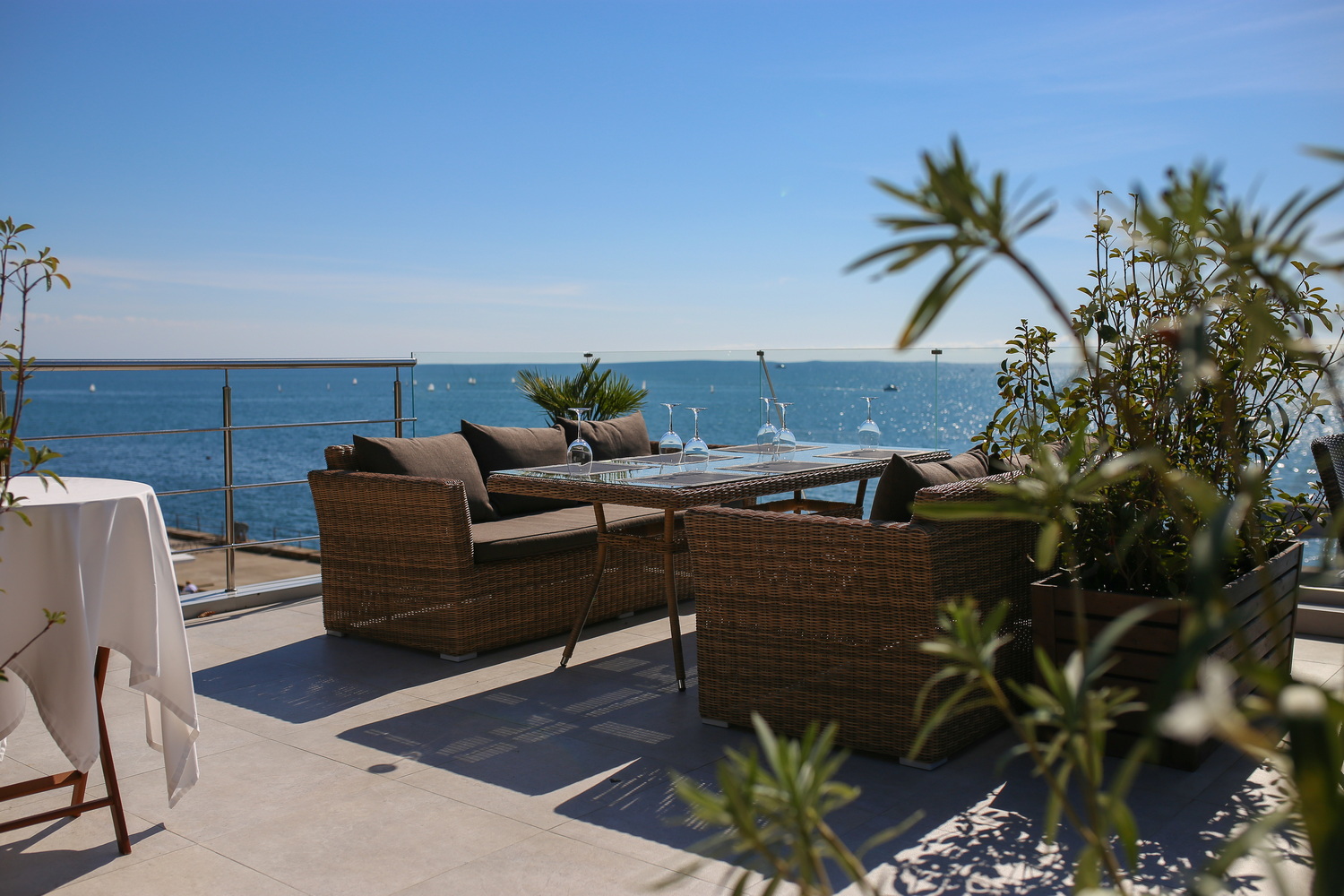 "Капуто" диван из искусственного ротанга трехместный, цвет коричневый