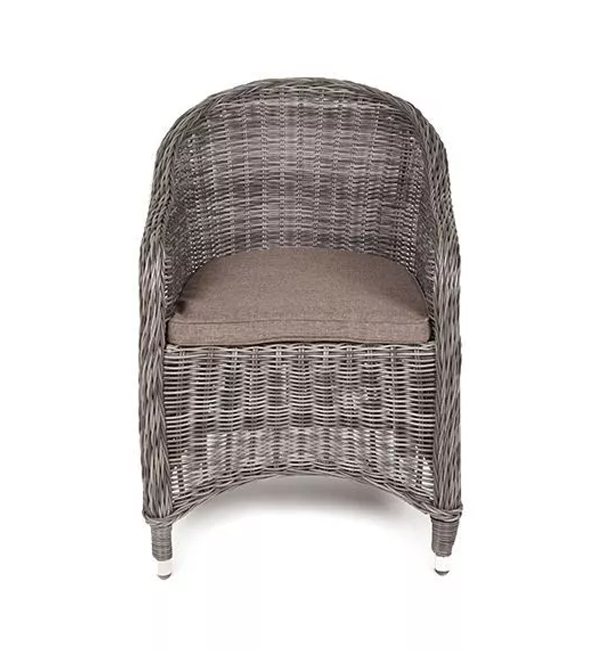 "Равенс" плетеное кресло из искусственного ротанга, цвет графит