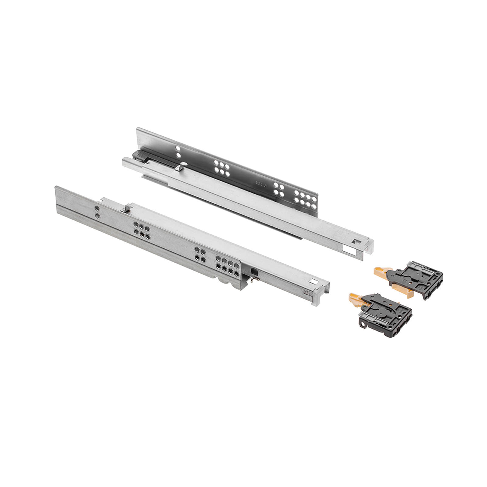 Буфет 4 ящика "Ольса" 200/204 (серый-7042/антик 24)