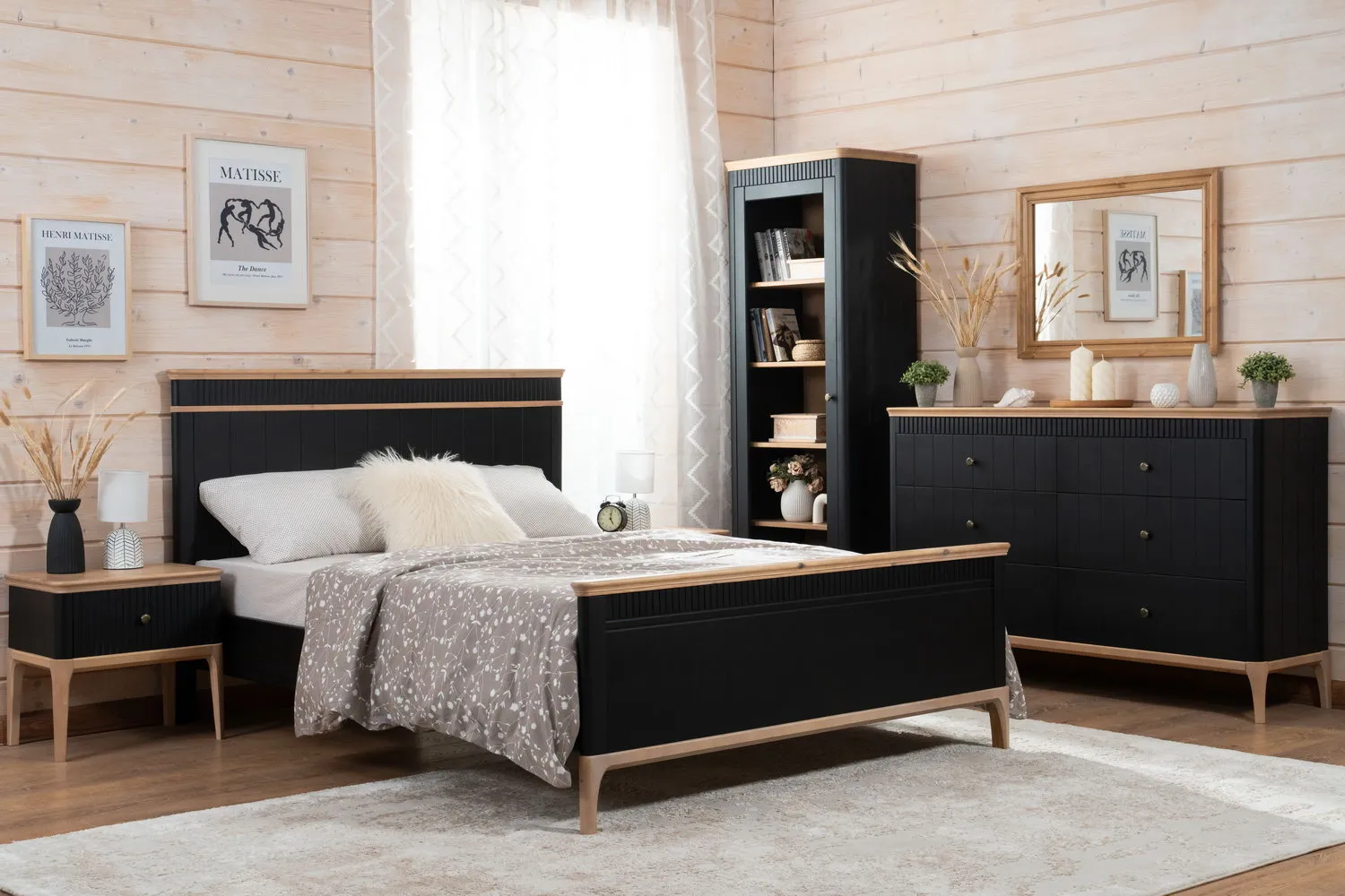 Кровать деревянная Грета №18 1200х2000